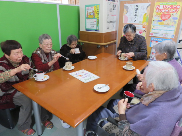 食後のコーヒータイム