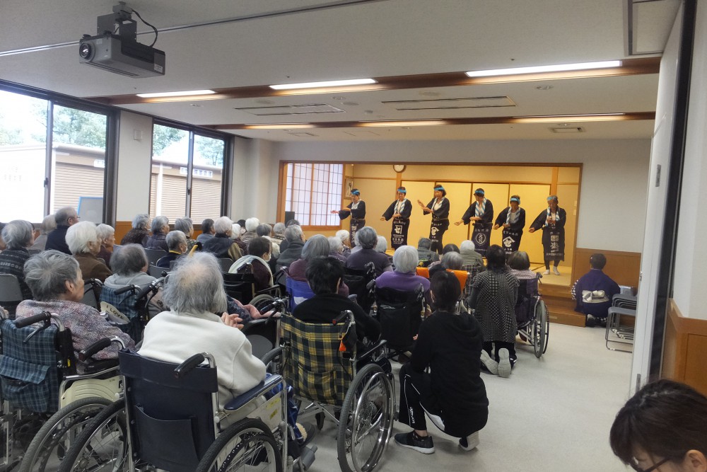 上石津町しらゆり会民舞ボランテイア