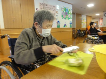 ホットプレートで暖かい一日