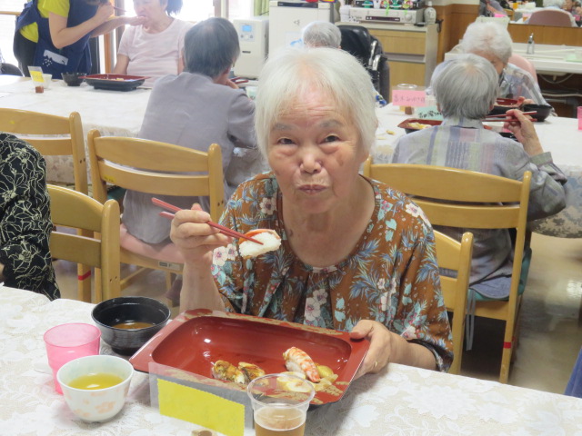 待ちに待ったお寿司！