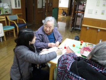 中日新聞社の方が取材に見えました。