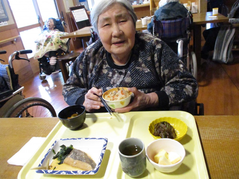 今日はお昼ごはん