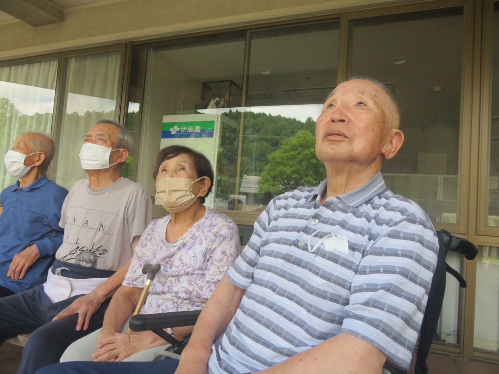 大きな入道雲が出来ていたよ！