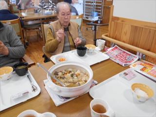 今日のお昼はお鍋♡