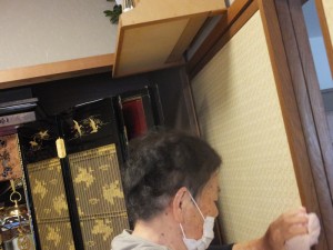 供養祭に向けてお掃除！