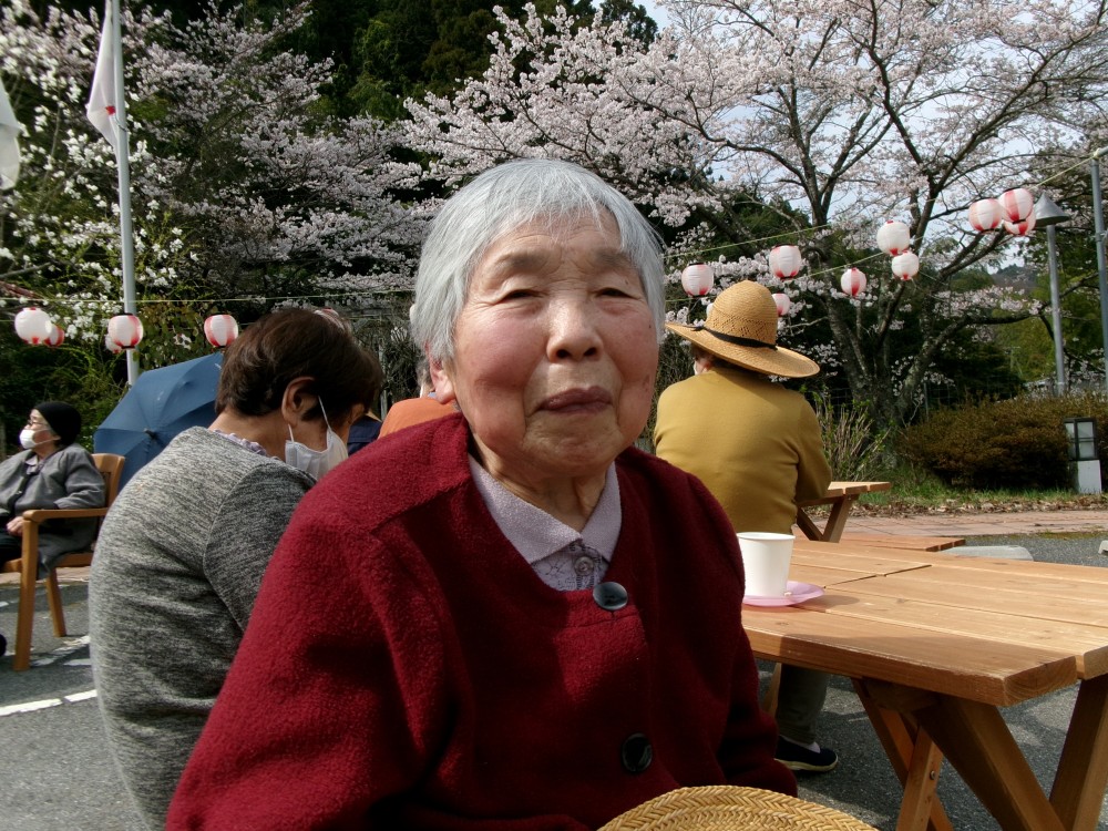 今日もお花見