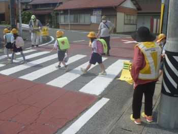 見守り隊に参加しました