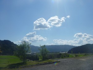 すがすがしい秋の空