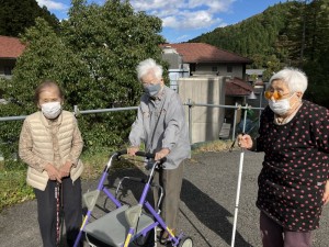 気持ちの良い秋晴れです！