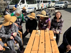 今日も気持ちの良い日でしたね。