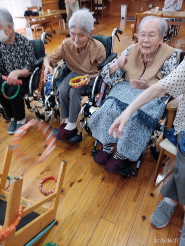 輪投げゲーム