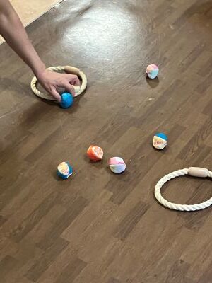 皆さんに選んで頂いて、楽しくレクリエーション