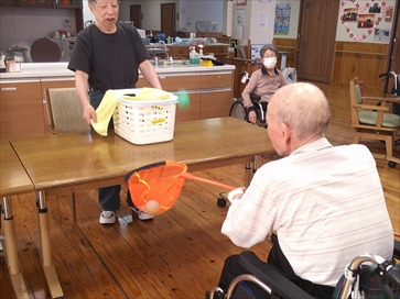 「タオルで飛ばそう」