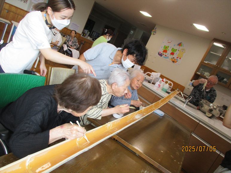 流しそうめん２日目