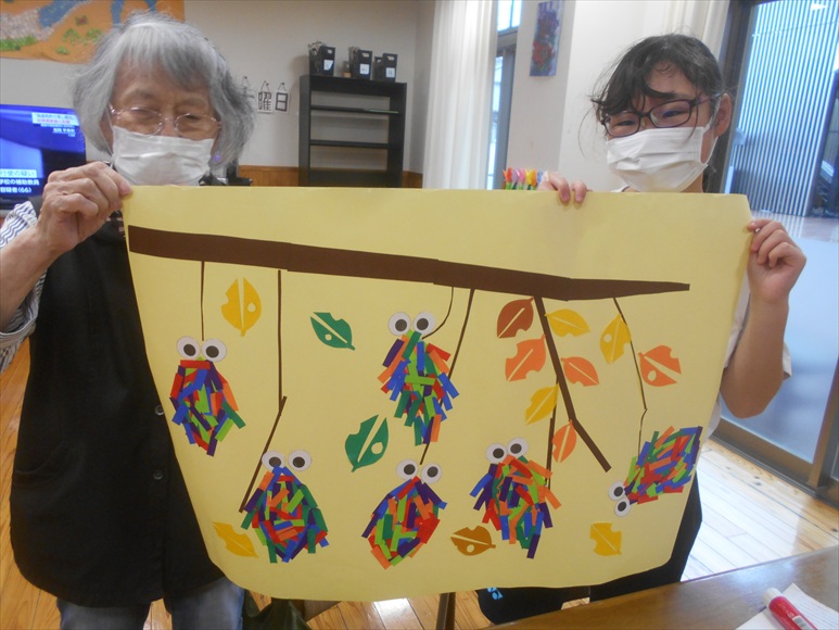 実習生と一緒に