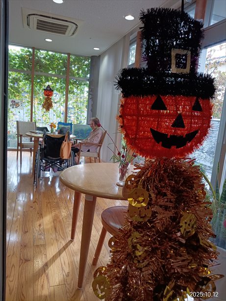 ハロウィンパーティーの準備