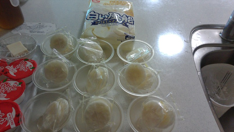 今日のおやつタイム