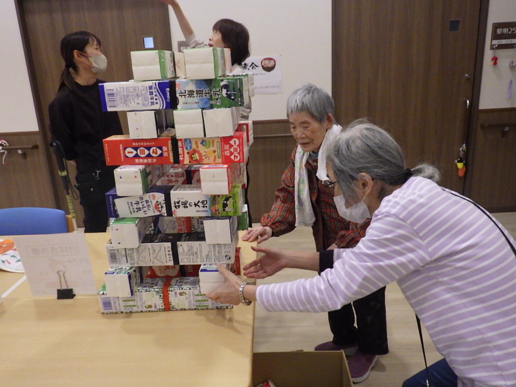 久しぶりのジェンガです！