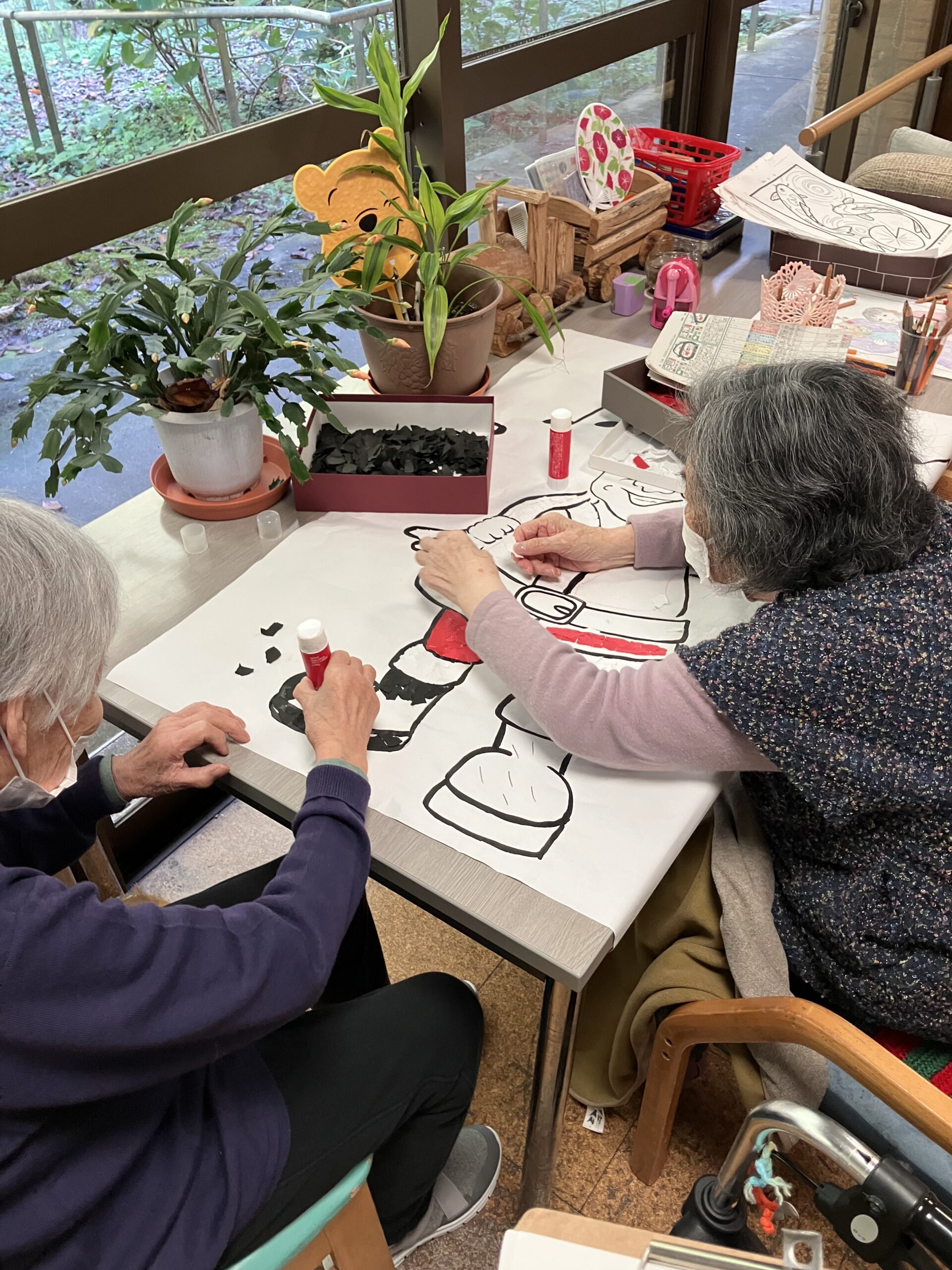 クリスマス会の準備