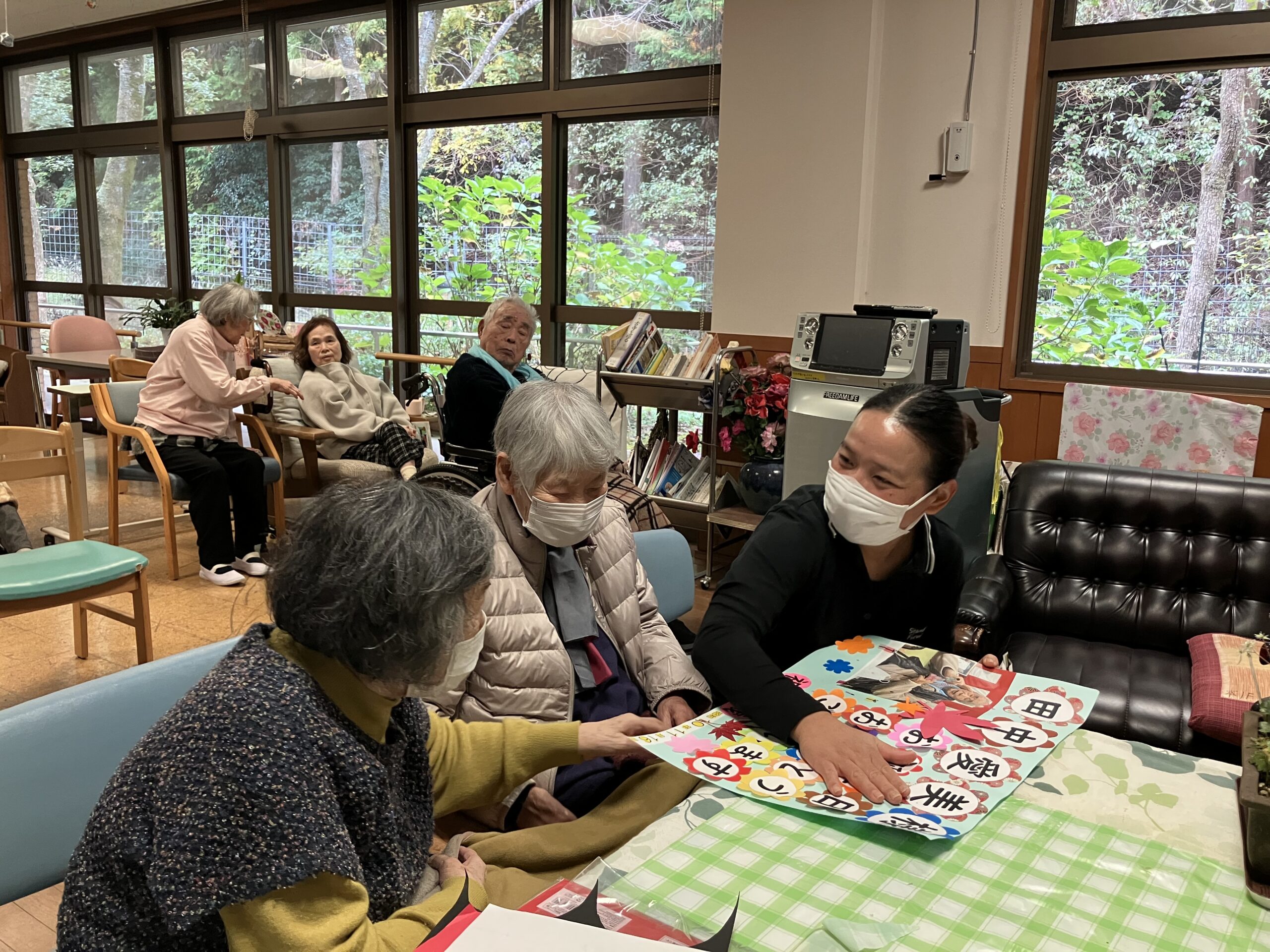 誕生日カードを作りました。