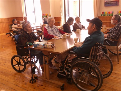 今日の皆様は・・・。