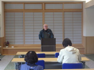 全体会議と訓練