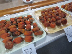 干し柿を提供しました～！