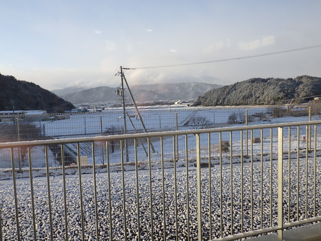 最強の寒波です