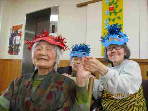 豆まき　鬼退治2