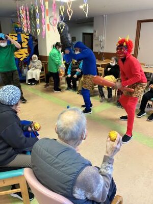 節分の日、鬼は外の第三弾、最終日