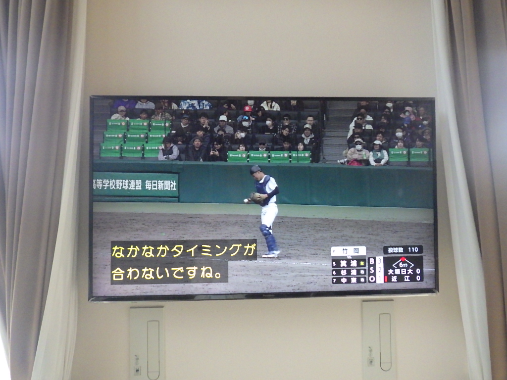 春の選抜野球鑑賞