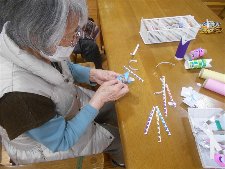 鯉のぼりの工作