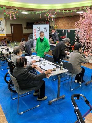 この歳でも上手に書けるようにね