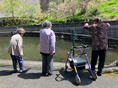 気温がぐんぐん上り