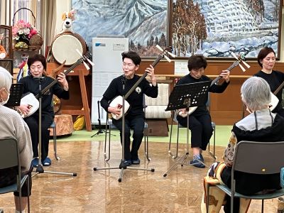 三味線ボランティア