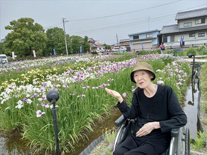 菖蒲園外出