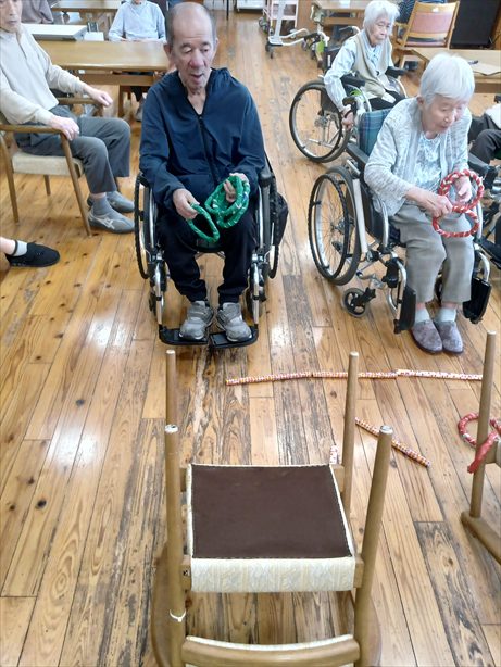 輪投げゲーム