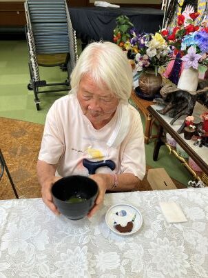 冷たいお抹茶はいかが