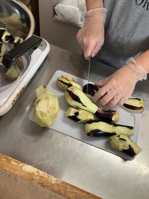 ナス、大きなって、美味しくなって