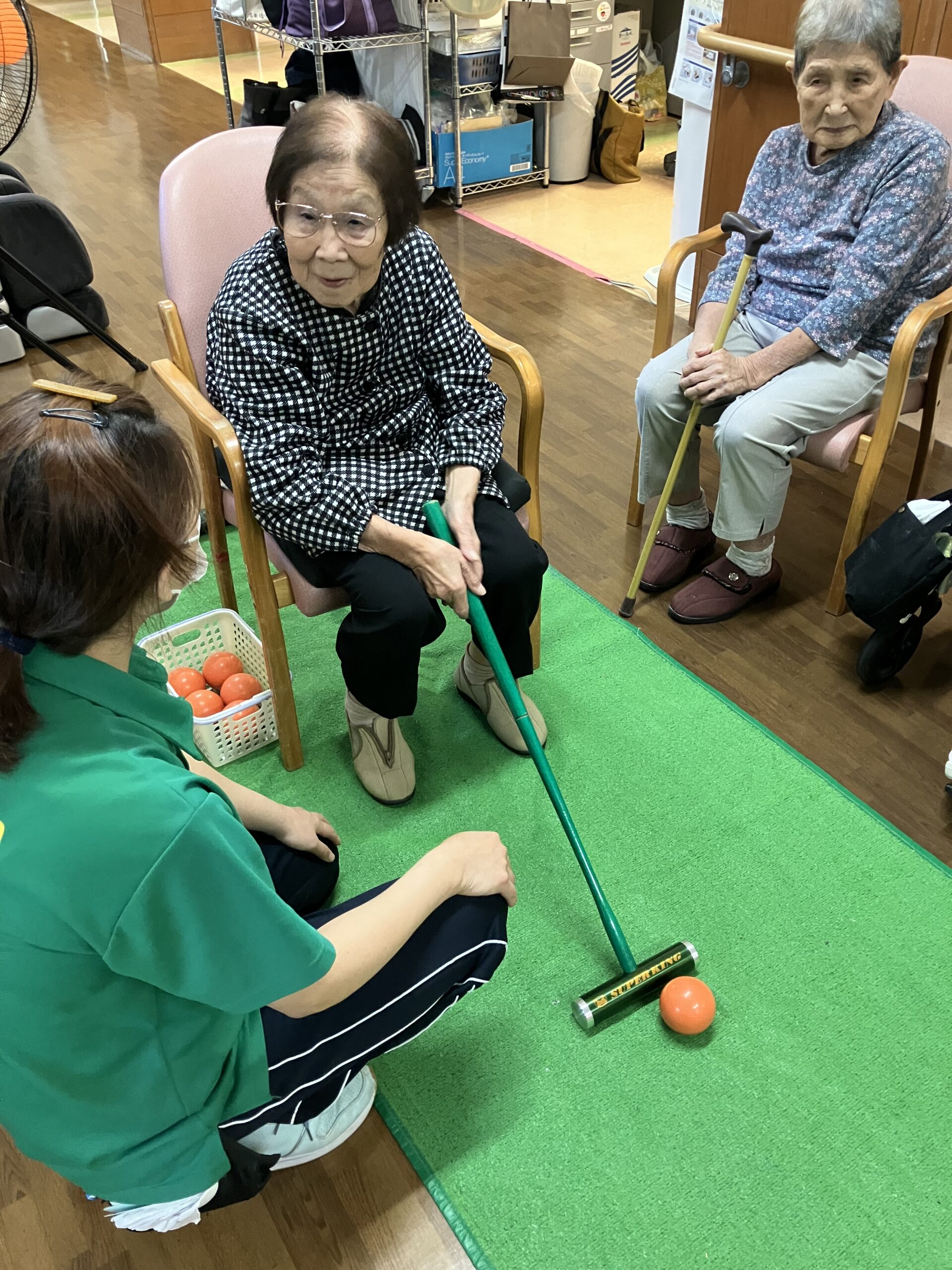 あれこれのゲームで賑やかに