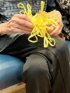 干し柿づくりの準備